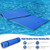 12 x 6 Feet 3 Layer Floating Water Pad-Blue - Color: Blue D681-OP70297BL