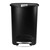Black 13-Gallon Kitchen Trash Can with Foot Pedal Step Lid Q280-BTHGRC43897921
