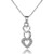 Love Story Three Phases Of Love Necklace F369-5333035909