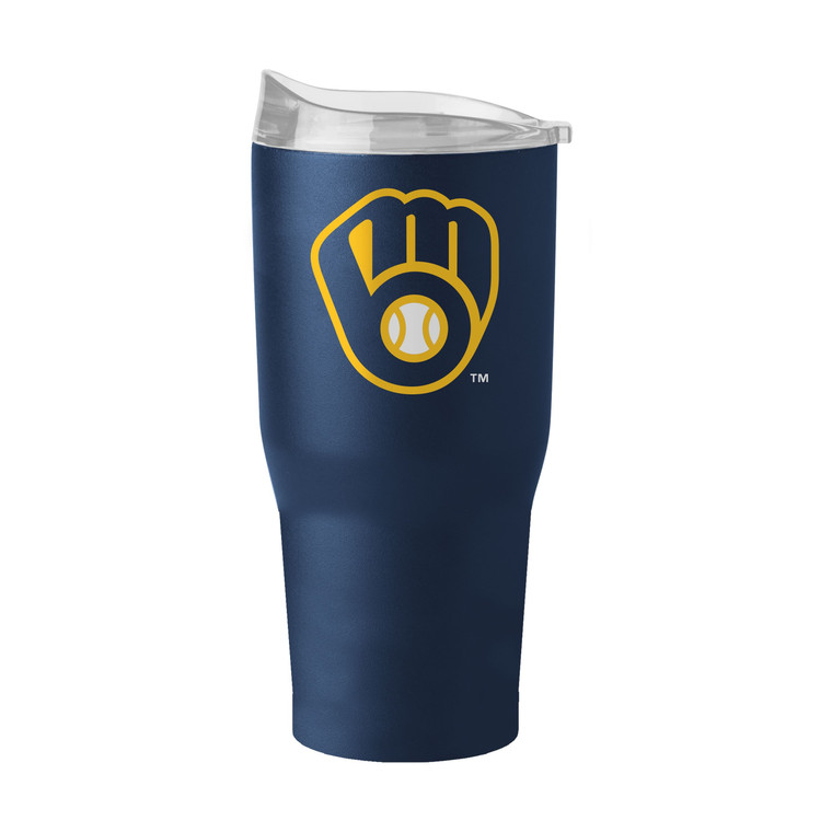 Milwaukee Brewers Tumbler 30oz Flipside Powder Coat Z157-629348782
