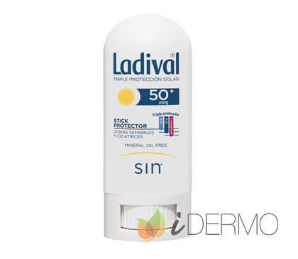 Ladival facial stick protector zonas sensibles FPS 50+