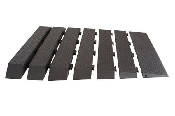 Modular Rubber Threshold Ramp