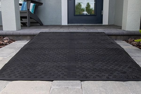 Modular Rubber Threshold Ramp