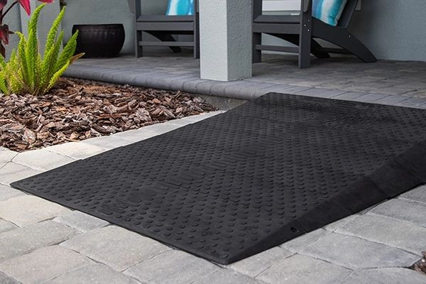 Modular Rubber Threshold Ramp