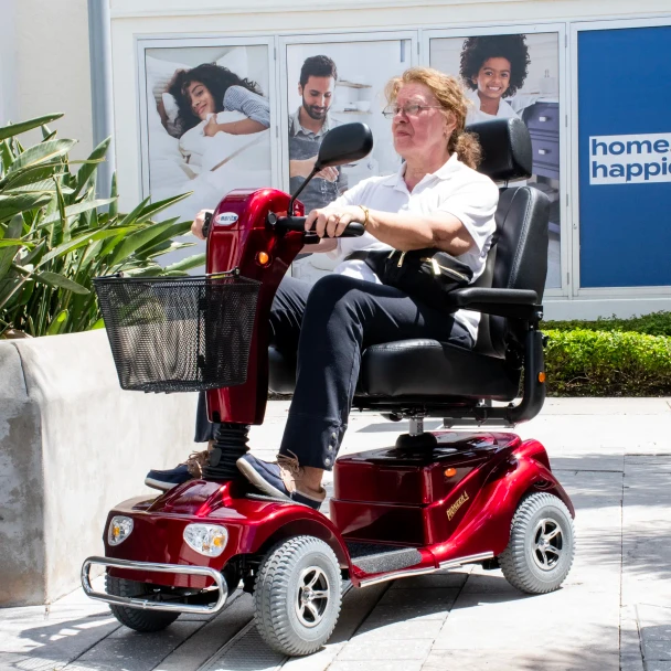Merits Pioneer 4 Heavy-Duty 4-Wheel Scooter