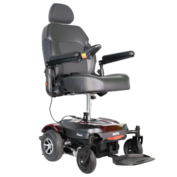 Merits Dualer Dual-Drive Power Chair with Seat Lift