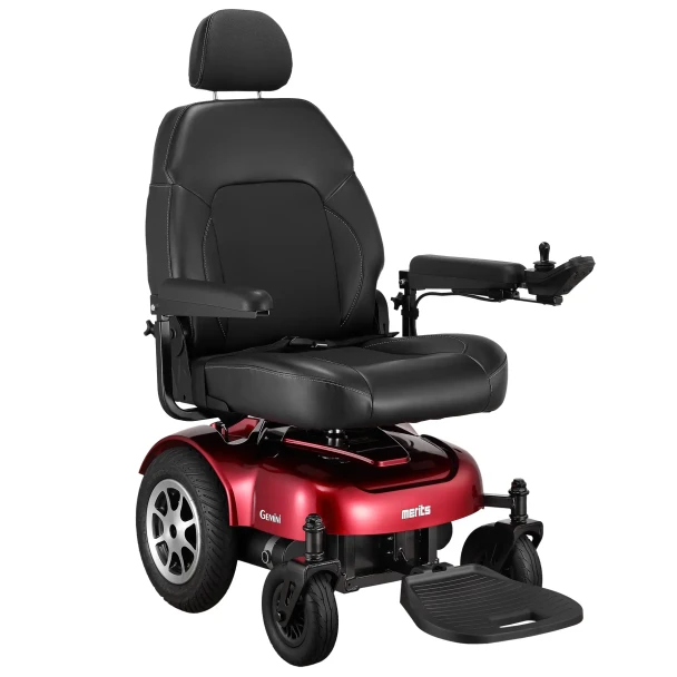 Merits Gemini Heavy-Duty Rear-Wheel Drive Power Chair