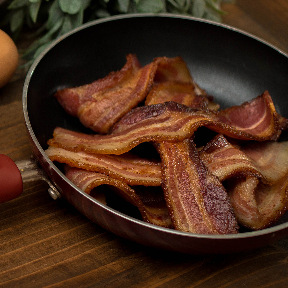 Hickory Smoked Thick Sliced Bacon - 1lb Package
