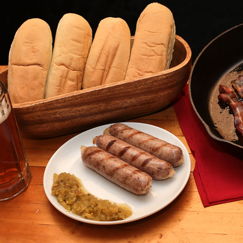 Bacon & Beer Flavored Bratwurst - 12oz