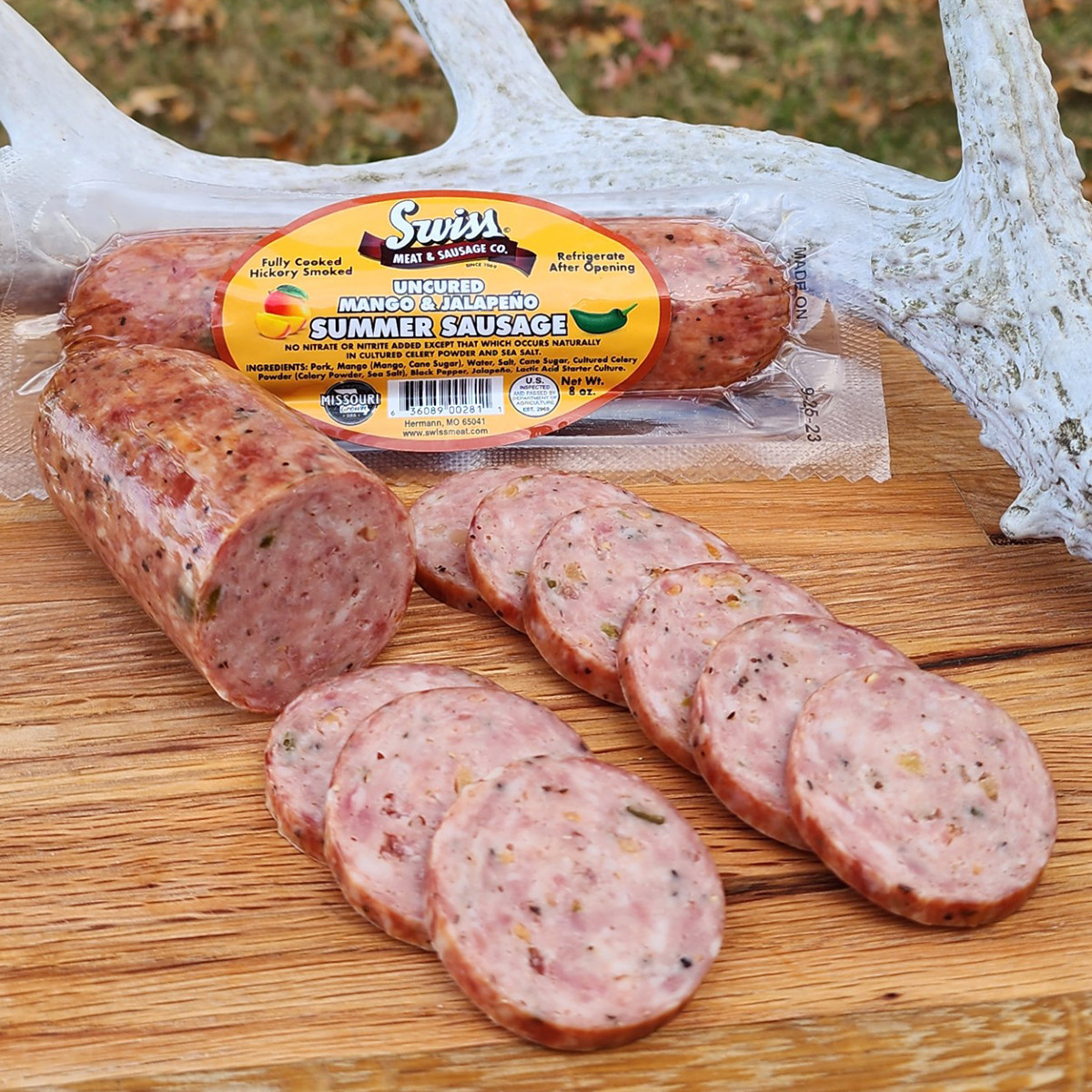 Uncured Mango & Jalapeno Summer Sausage - 8oz