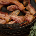 Hickory Smoked Thin Sliced Bacon - 1lb Package