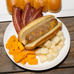 Bacon Cheddar Potato Bratwurst - 12oz