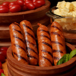 Tomato Basil Mozzarella Chicken Bratwurst - 12oz