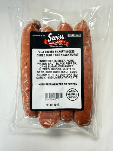 Hickory Smoked Olde Tyme Knackwurst - 12oz