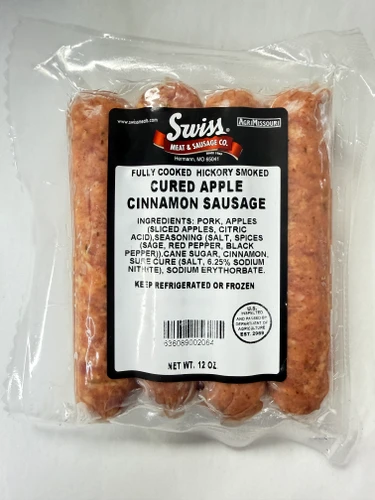 Hickory Smoked Apple Cinnamon Sausage - 12oz