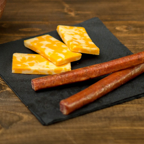 Pork Snack Sticks with Bacon & BBQ Seasoning - 6oz