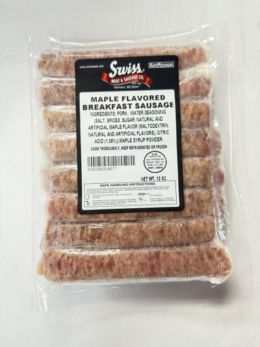 Maple Flavored Breakfast Sausage - 12oz