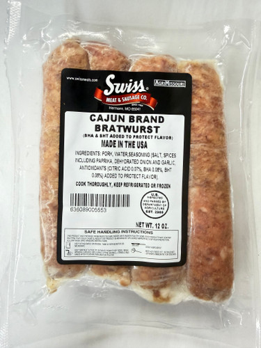 Cajun Bratwurst - 12oz
