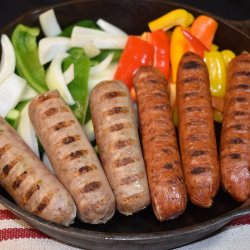 Green Pepper & Onion Bratwurst - 12oz