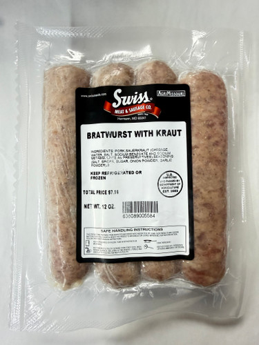 Bratwurst with Kraut - 12oz