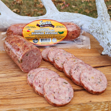 Uncured Mango & Jalapeno Summer Sausage - 8oz