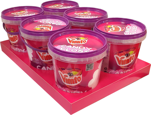 Vimto Candy Floss -  6 x 50g