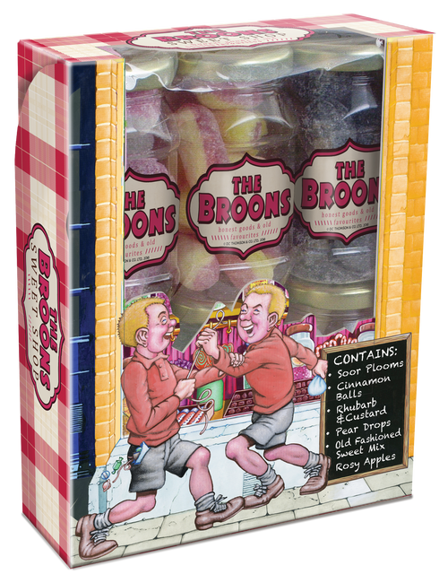 Broon's Old Fashioned Sweet Shop Gift Pack - 1 x 6 x 420g