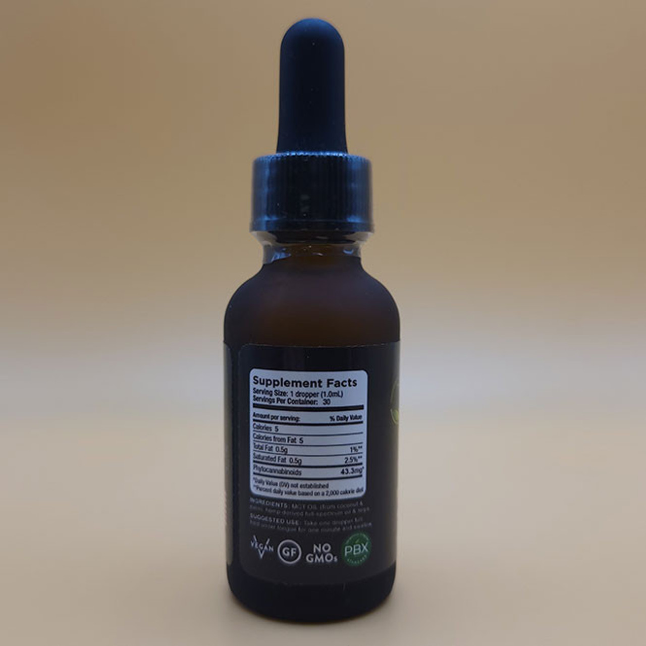 Farmburst Nightime"Sleep" CBD Oil - 1,300 mg (43mg/ml) Full Spectrum CBD + CBG Tincture | 30 ml