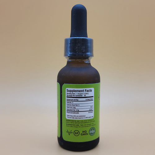 Farmburst Daytime "Lifter" CBD Oil - 1,000 mg (33mg/ml) Full Spectrum CBD Tincture | 30 ml