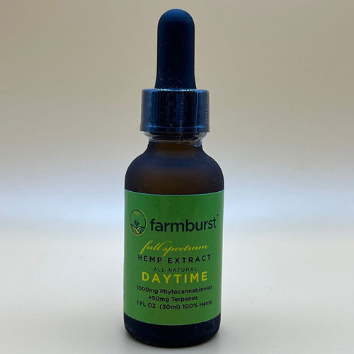 Farmburst Daytime "Lifter" CBD Oil - 1,000 mg (33mg/ml) Full Spectrum CBD Tincture | 30 ml