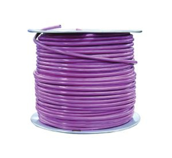 Alarm Cable, 4C, 18 AWG x 500 ft L, Copper, Purple - 57559644