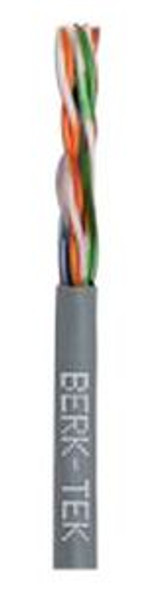 Berk-Tek® Cable, UTP Horizontal; 4 Pair; CAT 5e; 24 AWG; Black - 10033521