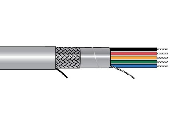 Multi-Conductor Cable, 1000 ft. L, 300 V, 20 AWG, Stranded - 5160C SL001