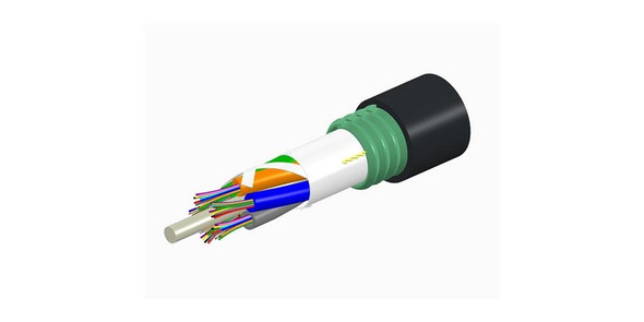 Fiber OSP Cable, Singlemode (OS2) Fiber, Loose Tube, 6 Fiber - 760053272