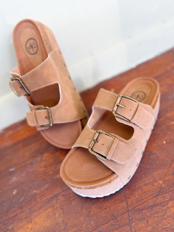 Oaklyn Platform Sandals - Mocha