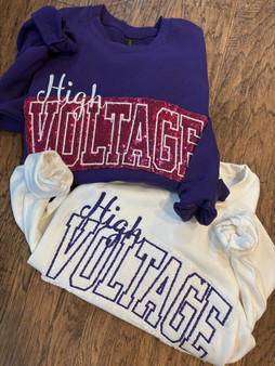 High Voltage Sequin Sweater