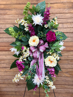 #1 Silk Funeral Spray 