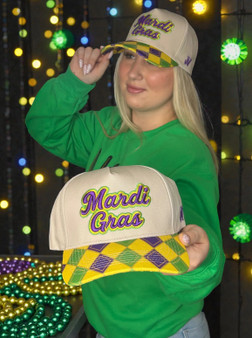“Mardi Gras” Hat