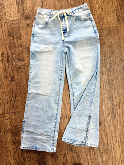 The Anna Slit Leg Casual Jeans