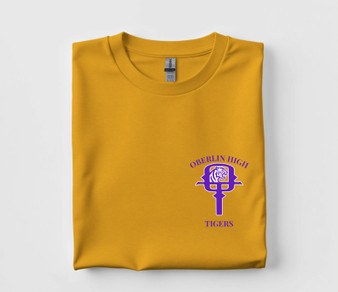 Oberlin High GOLD Uniform Tee or Sweater