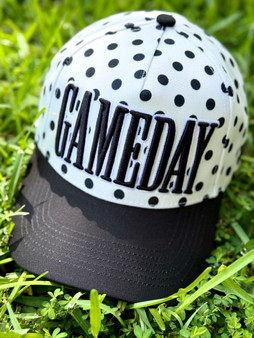 Black & White Gameday Hat