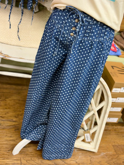 Dotty Denim Pants
