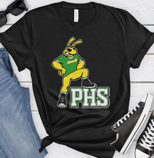 Plainview High School Hornet Mascot Tee - Pre-Order