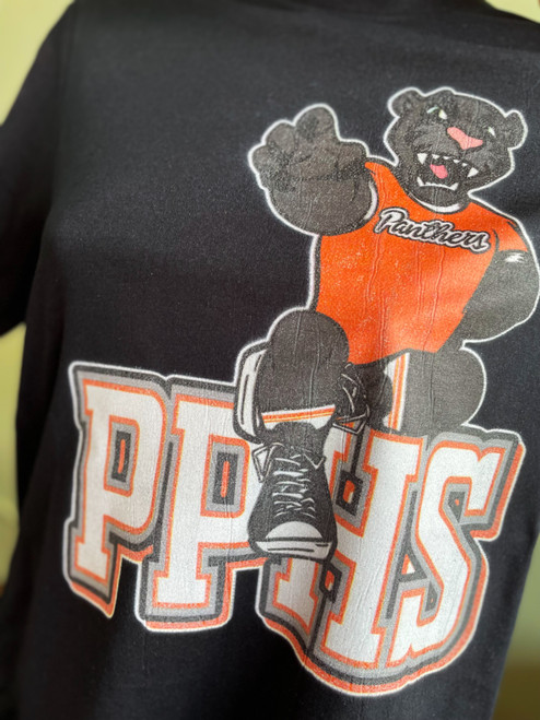 PPHS Panther Mascot Tee on Gildan Softstyle