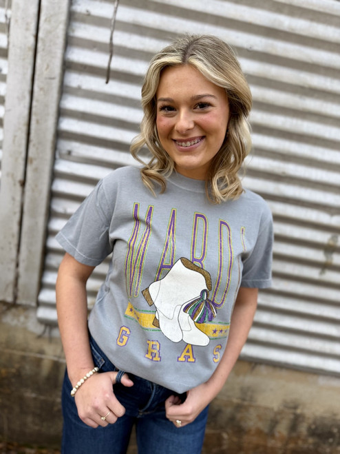 "Mardi Gras" with Marching Boots Tee - PRE-ORDER