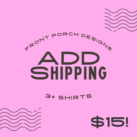 Add Shipping - 3+ Shirts