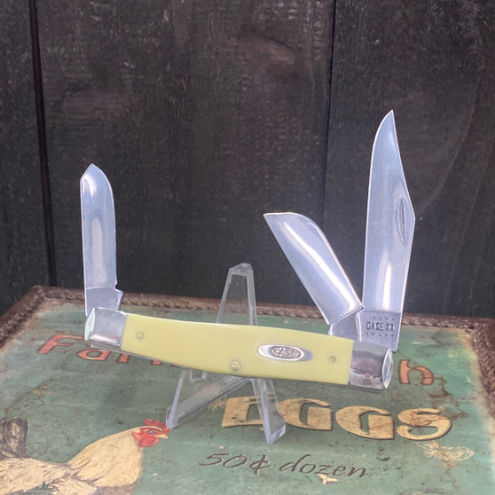 Yellow Synthetic Smooth Large Stockman