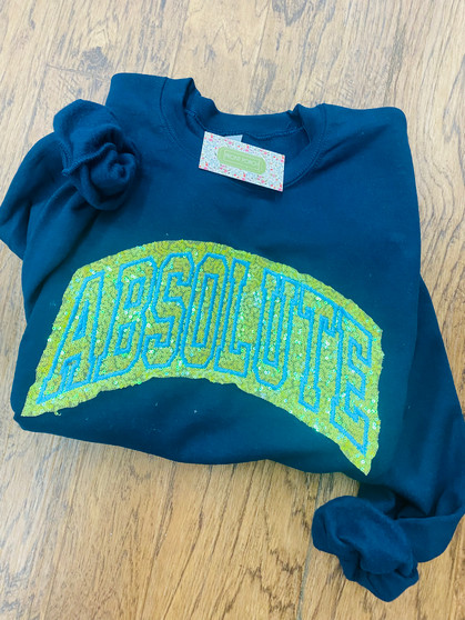 Absolute Sequin Applique Sweater