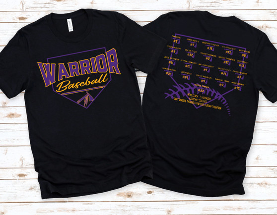 Oakdale Baseball 2025 Tees 