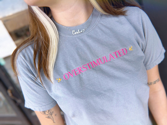 Simple Word Comfort Color Tee